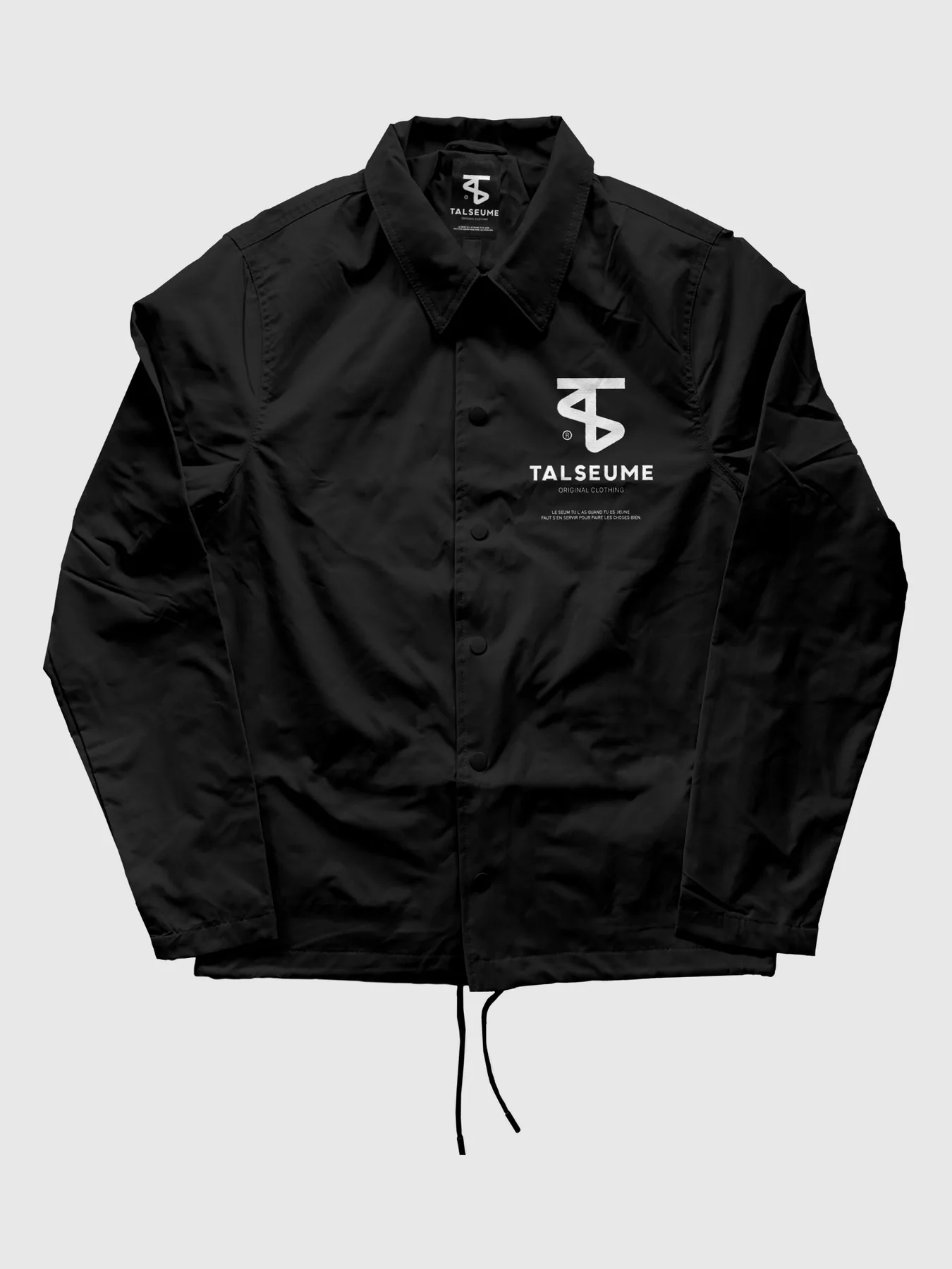Veste Coach Talseume marine Paris unisexe streetwear