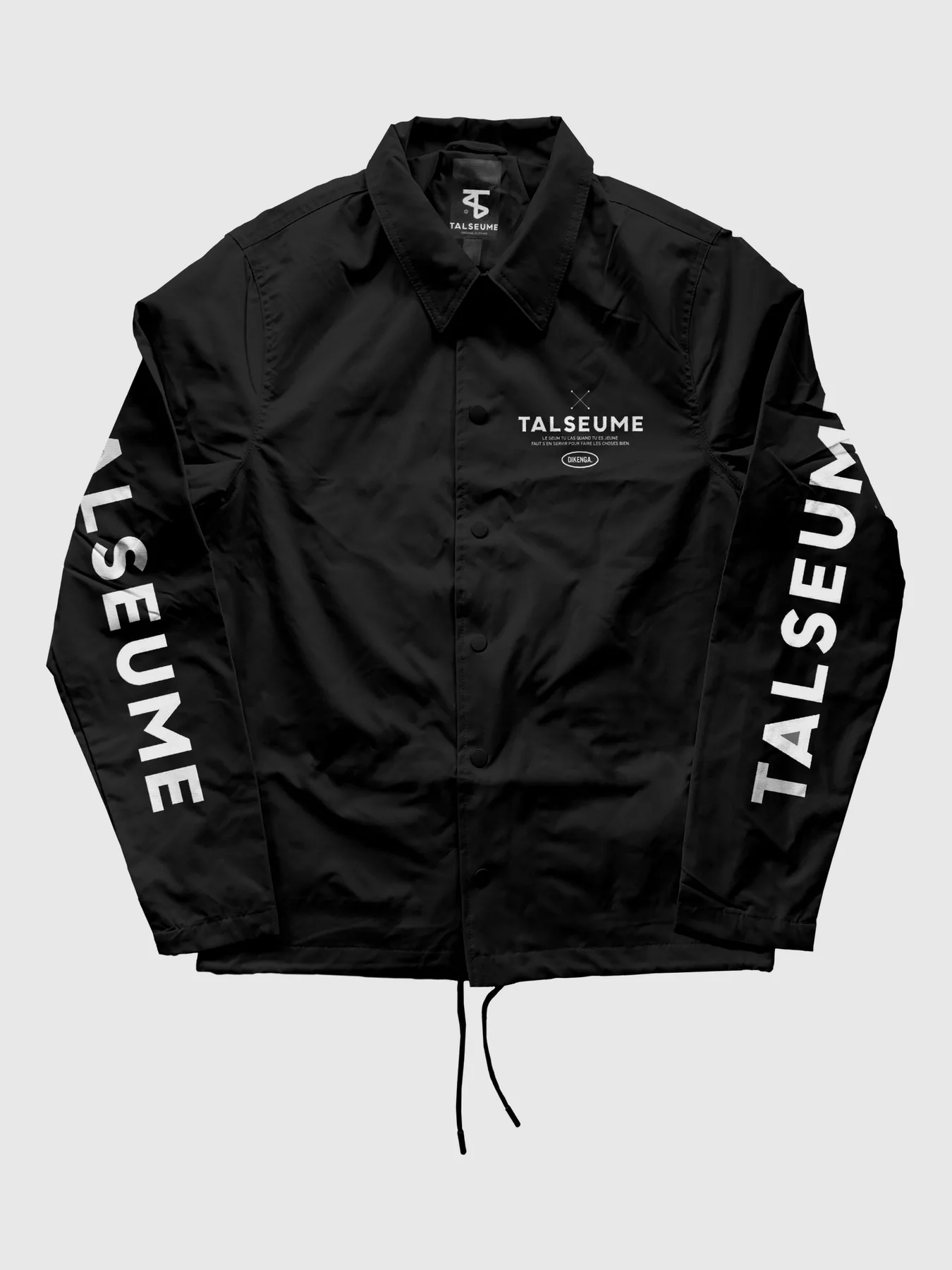 Menu vestes Talseume — coach jackets streetwear coton bio