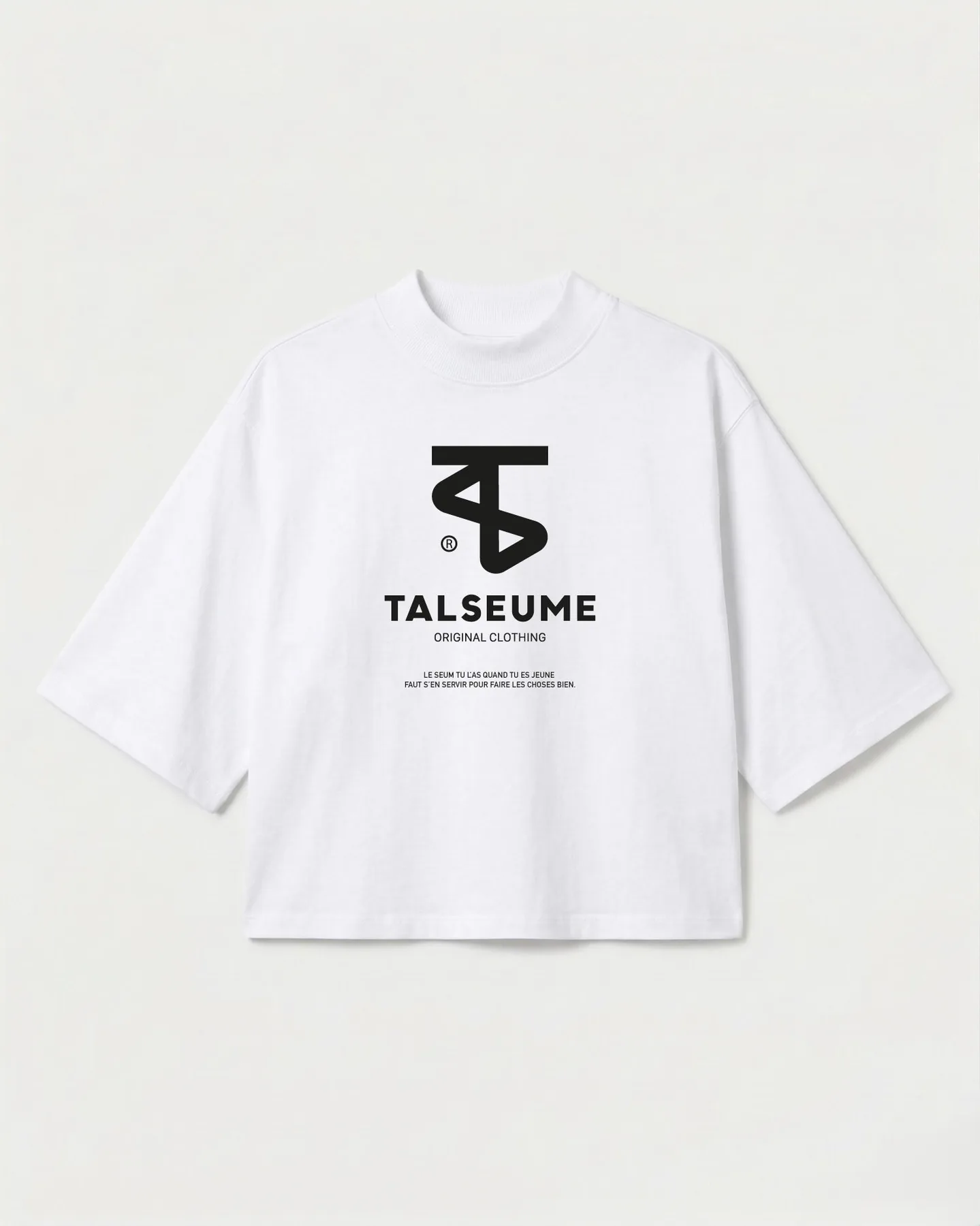 T-shirt oversize femme — Talseume